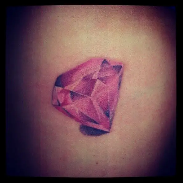 Pink Diamond Tattoo