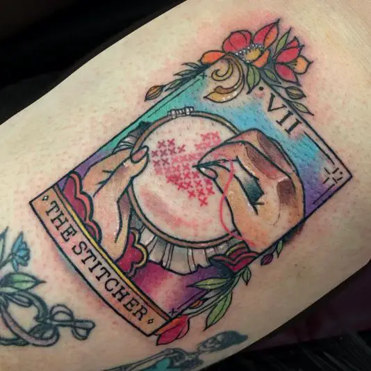Red Heart Crafting Tattoo