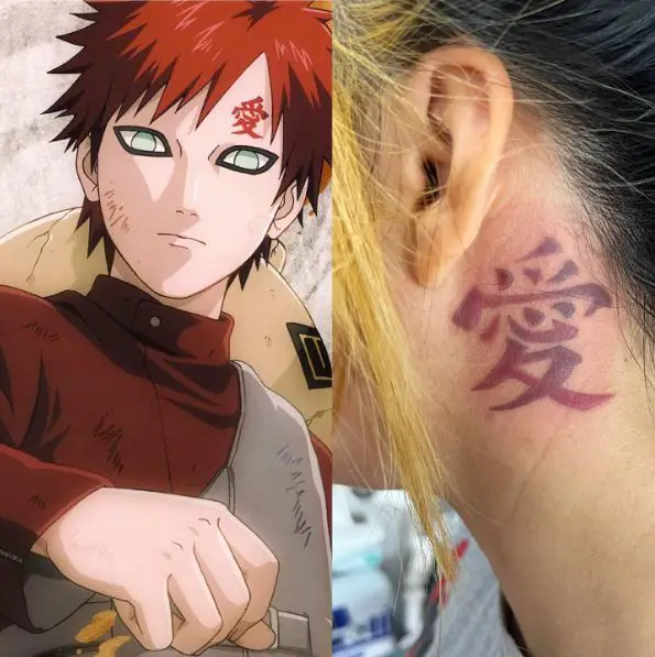 64 Unique Gaara Tattoos  Their Meanings And Cost — InkMatch