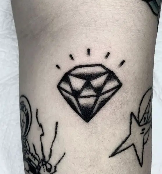 Twinkle Twinkle Diamond Tattoo