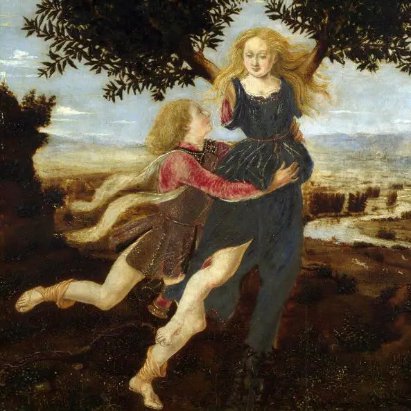 Daphne and Apollo Renaissance Painting