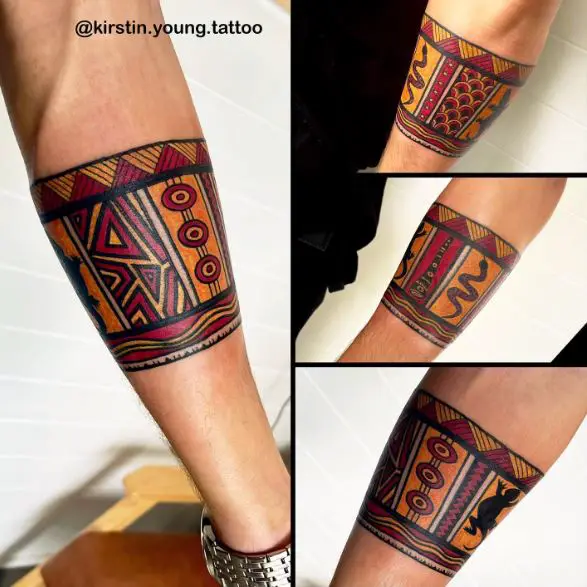 Aboriginal Tribal Armband Tattoo