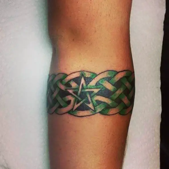 Celtic Armband with Star Tattoo