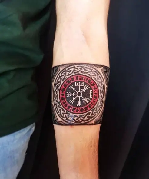 Geometrical Celtic Armband Tattoo