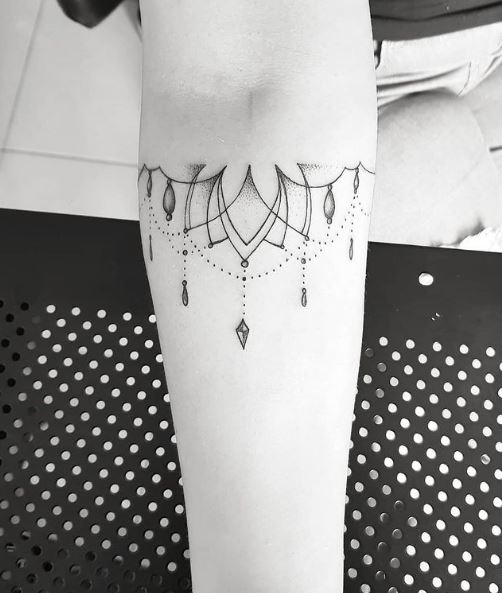 Mandala Armband Tattoo