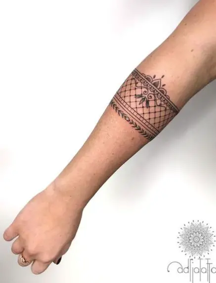 Mandala Armband Tattoo