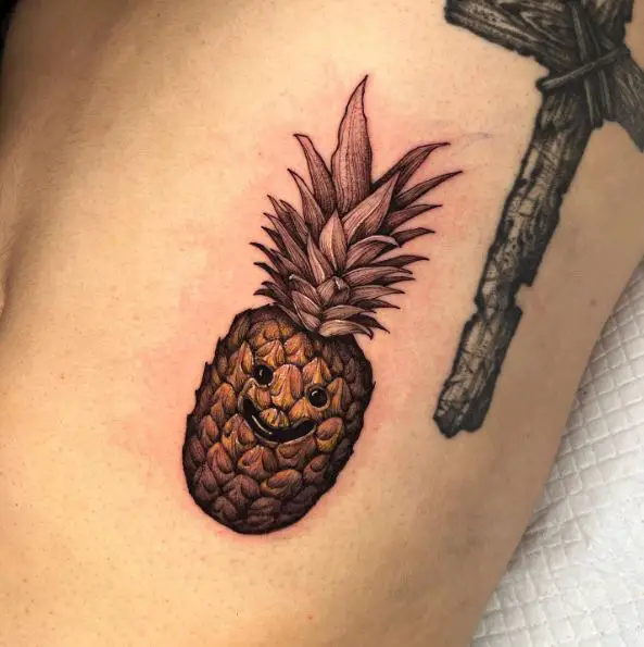 Pen Pineapple Tattoo