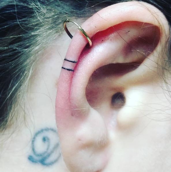 10 Best Helix Tattoo Ideas Collection By Daily Hind News  Daily Hind News