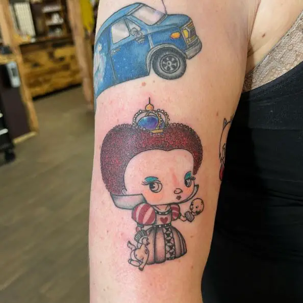 Baby Queen of Hearts Tattoo