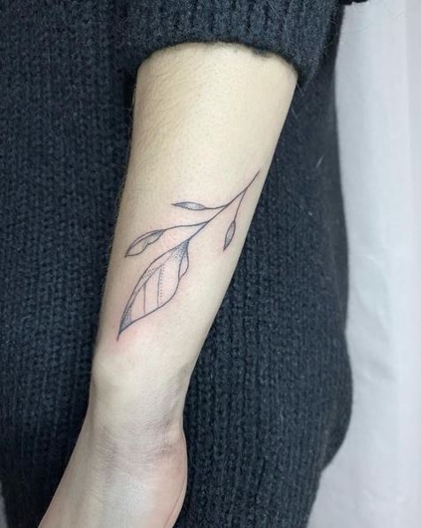 Leaf Tattoo Meaning  neartattoos