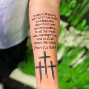 3 Cross Tattoo Meaning With 60 Splendid Tattoo Ideas To Recreate