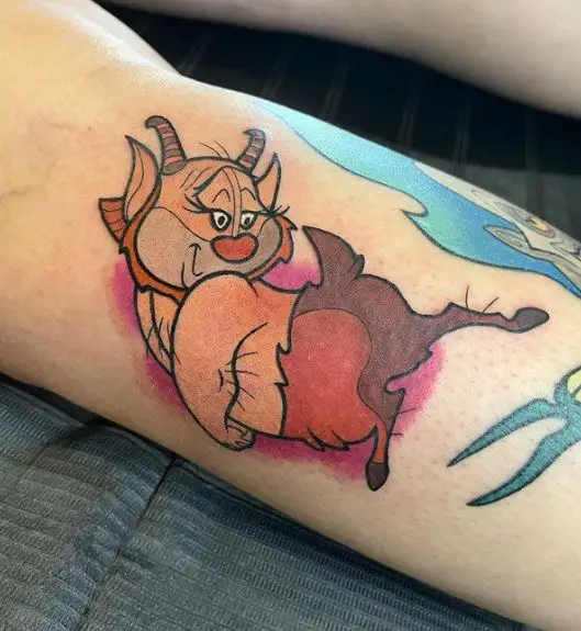 Hercules Phil Color Tattoo Piece
