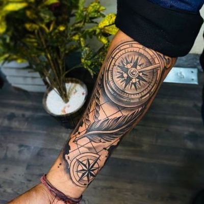 forearm tattoos for men ideas | small , unique , simple , sleeve forearm  tattoos #forearmtattoo - YouTube