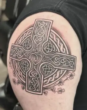 celtic mythology shoulder tattoos