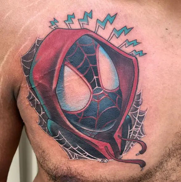 Spider man tattoo  By Beto Munoz  Facebook