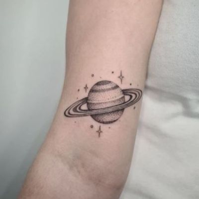 Saturn Tattoo Meaning With 50+ Ideas For Your Saturn Return