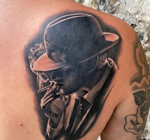 Shady Gangster Tattoo Piece