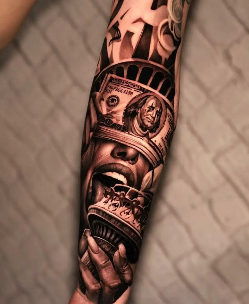 Detailed Chicano Lifestyle Tattoo