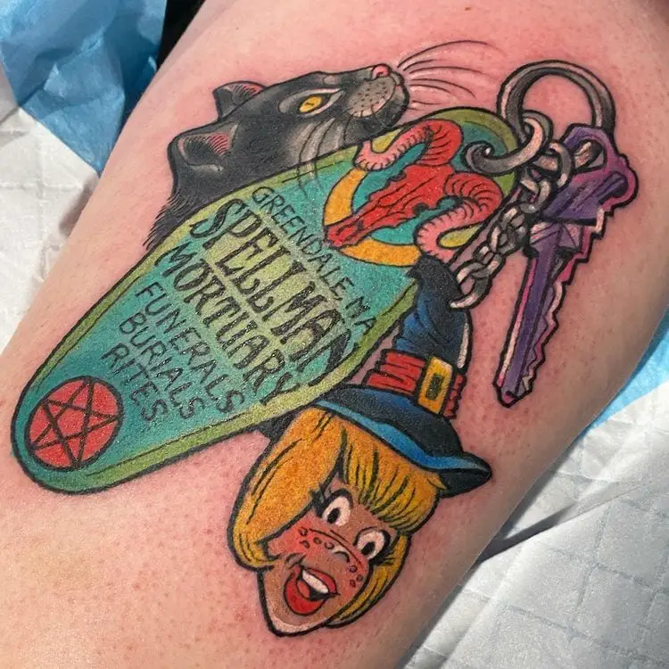Sabrina the Teenage Witch Tattoo