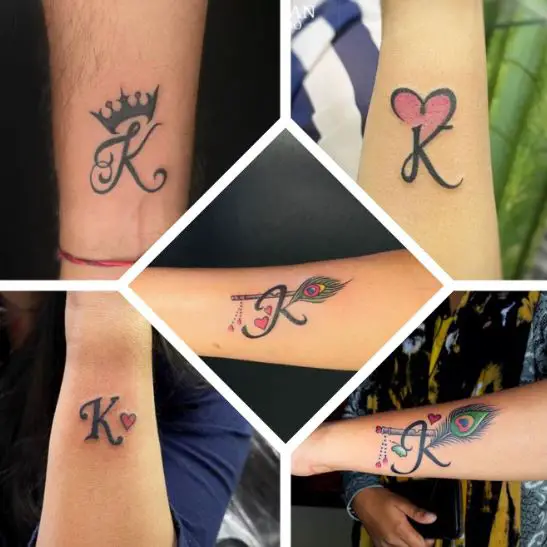 Tattoo Designs of Initials