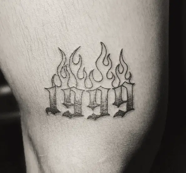 Flaming 1999 Tattoo