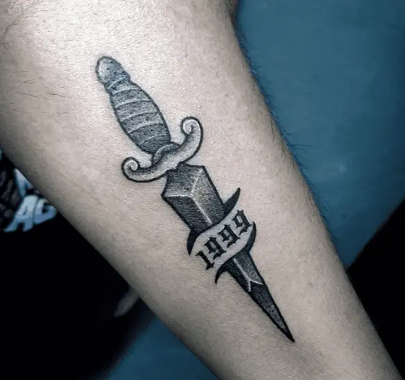 Dagger and 1999 Tattoo