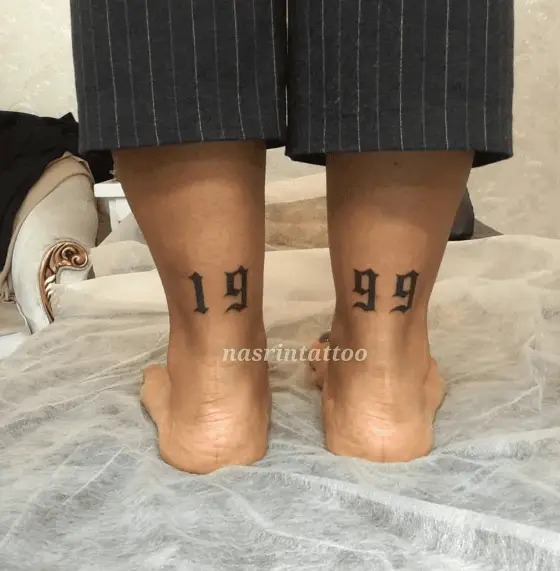 1999 Leg Tattoo