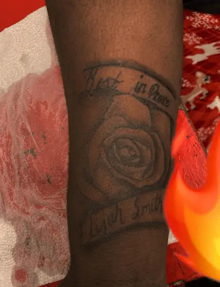 Rest in Peace Rose Tattoo