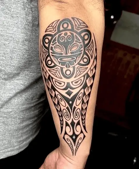 Maori Taino Forearm Tattoo