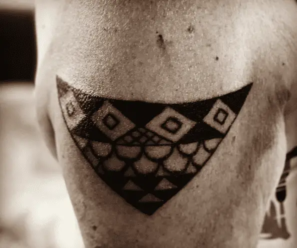 Traditional Kakau Tribal Tattoo