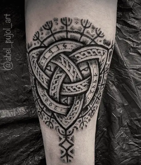 Celtic Knot Work Tattoo Piece