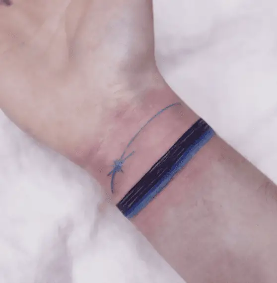 Sea Wristband Tattoo