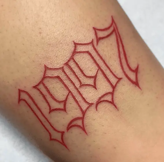 Red Ink 1997 Tattoo