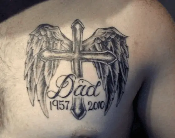 In Loving Memory of Father Tattoo