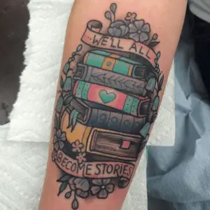 35+ Book Tattoo Ideas That Turn Your Love Of Reading Into Art!